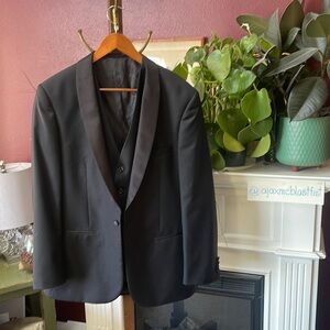 Giovanni Bresciani Slim Fit Super 150 2 Piece Tux